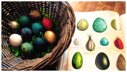 dragon eggs for easter